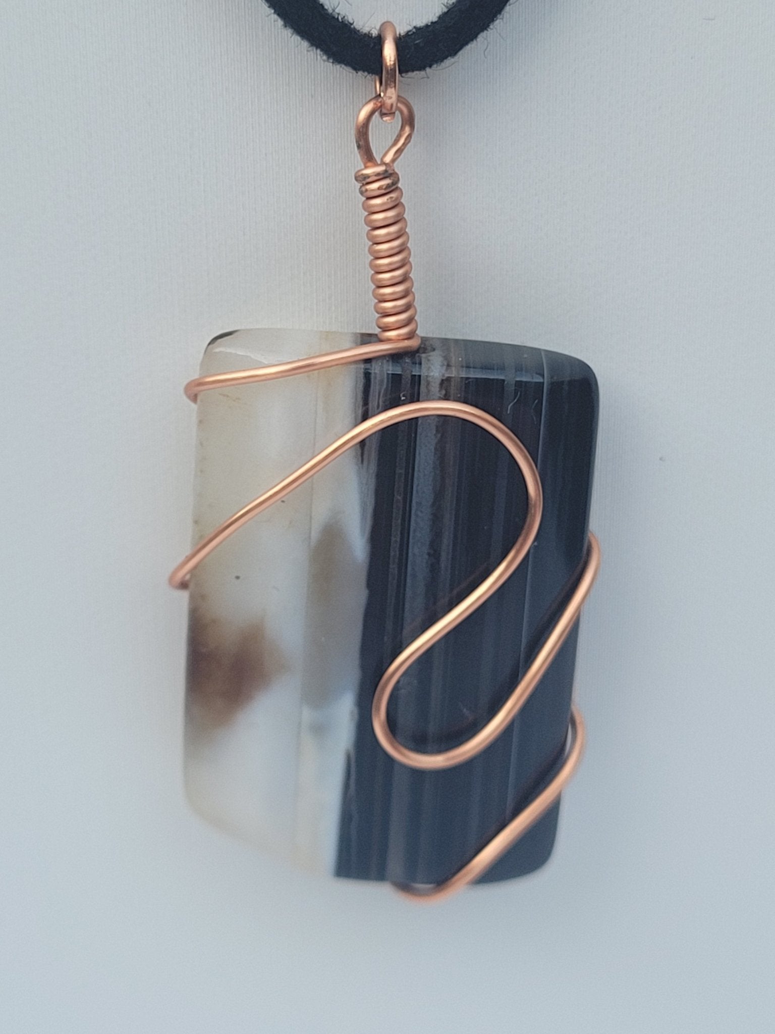 Banded Agate Necklace - Daonna Designs