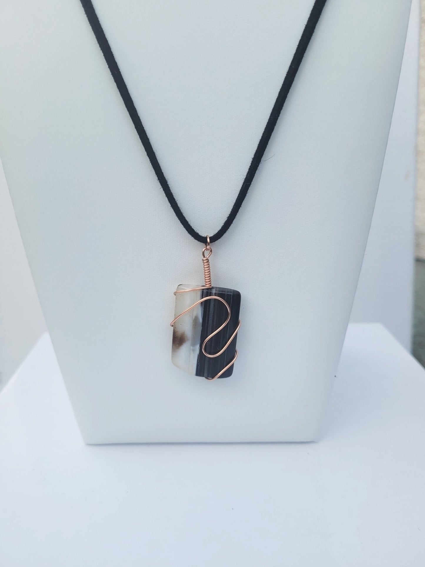 Banded Agate Necklace - Daonna Designs