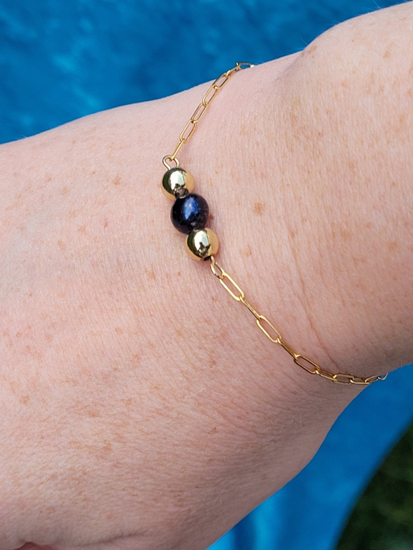 Black Pearl Bracelet - Daonna Designs