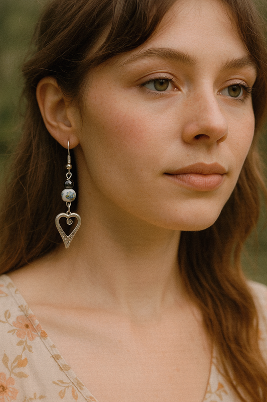 Heart of the East Earrings