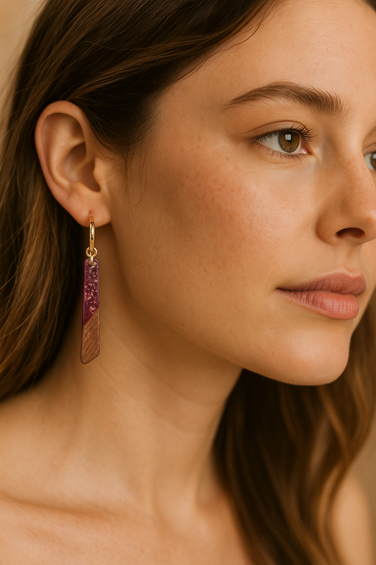Gráinne Earrings - Pink