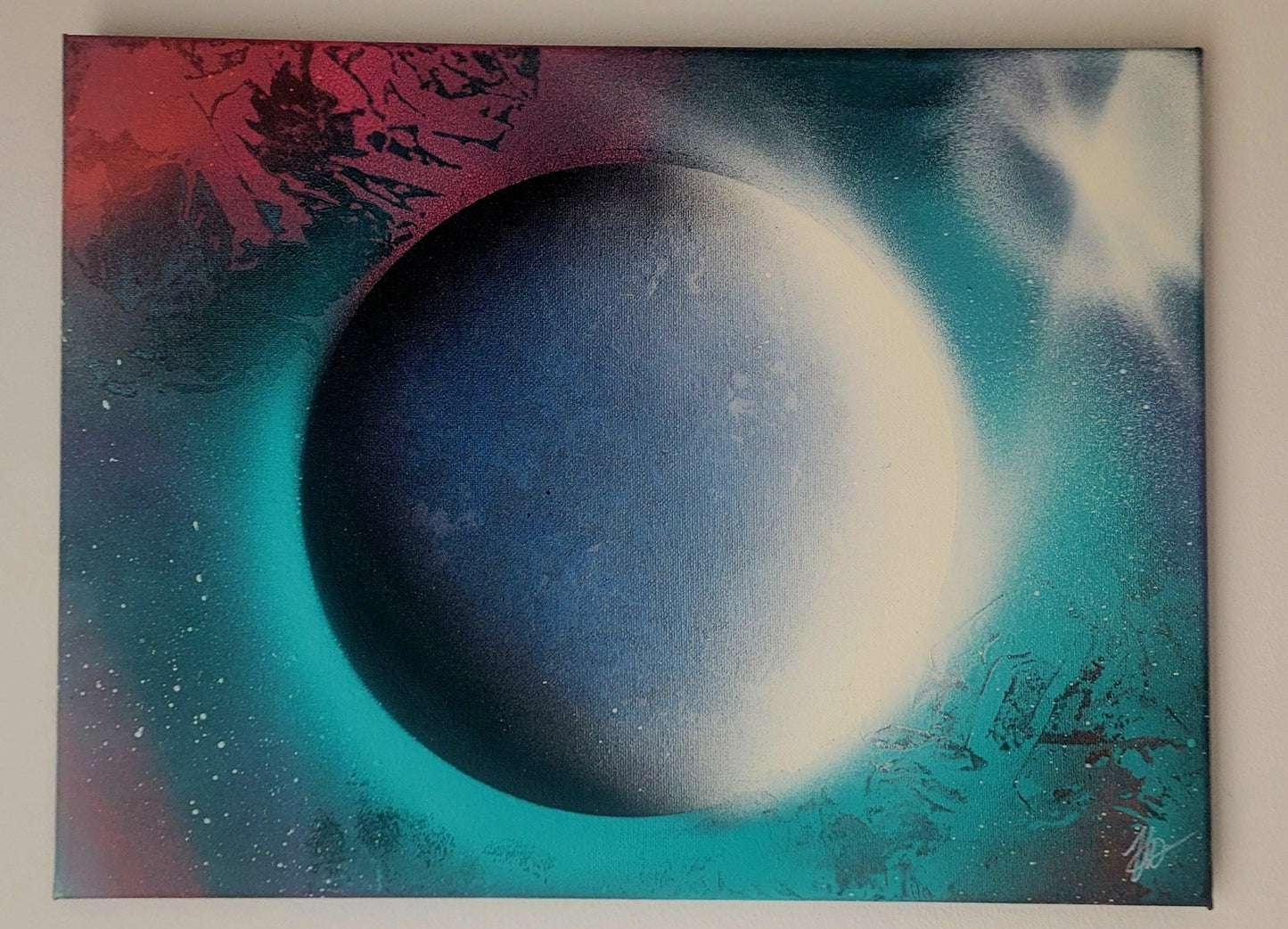 Io space painting - Daonna Designs