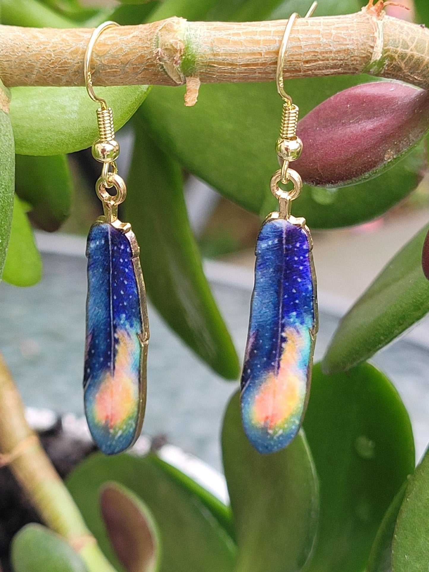 Makah Feather Earrings - Daonna Designs