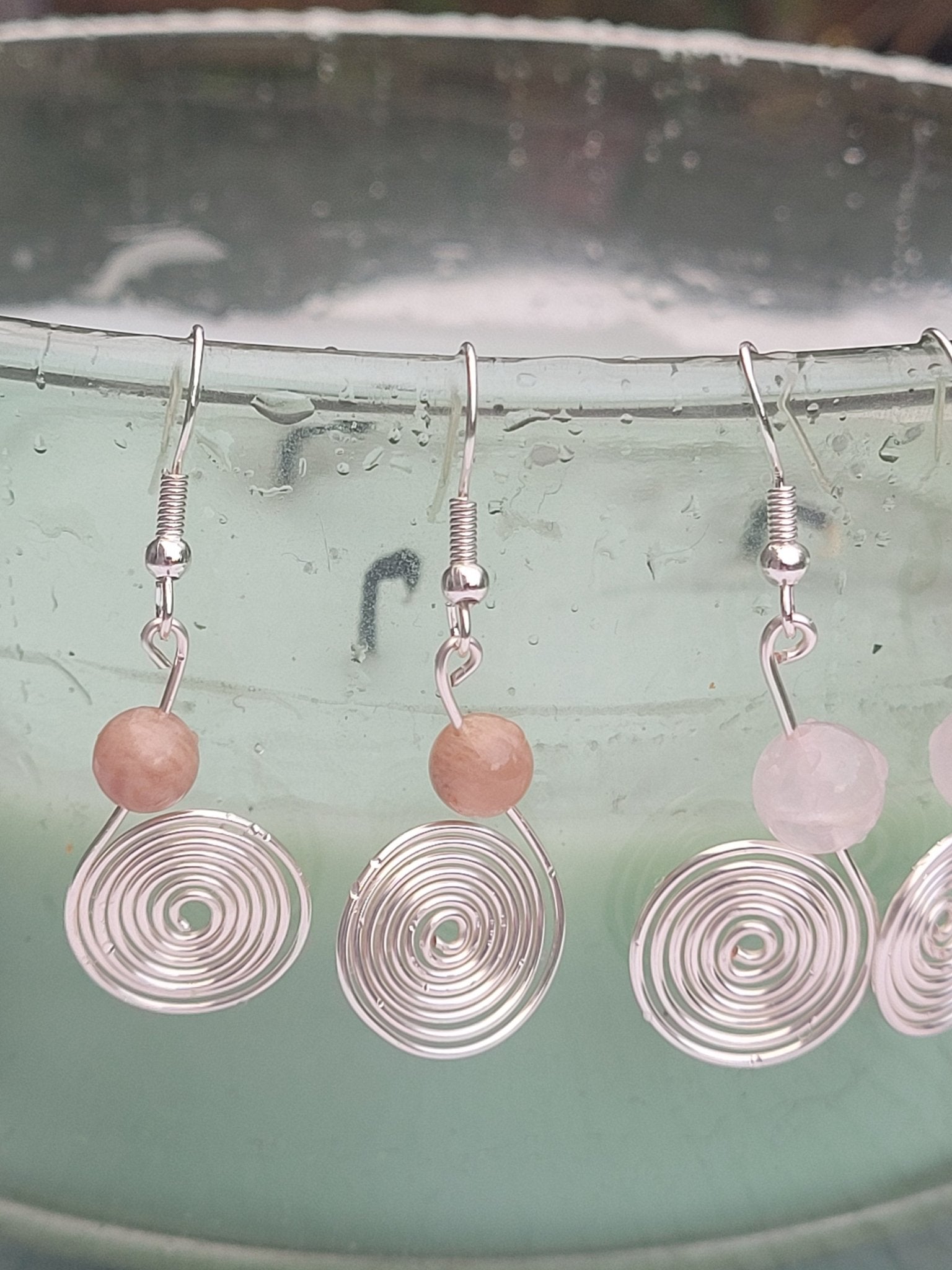 Newgrange Earrings - Sunstone - Daonna Designs