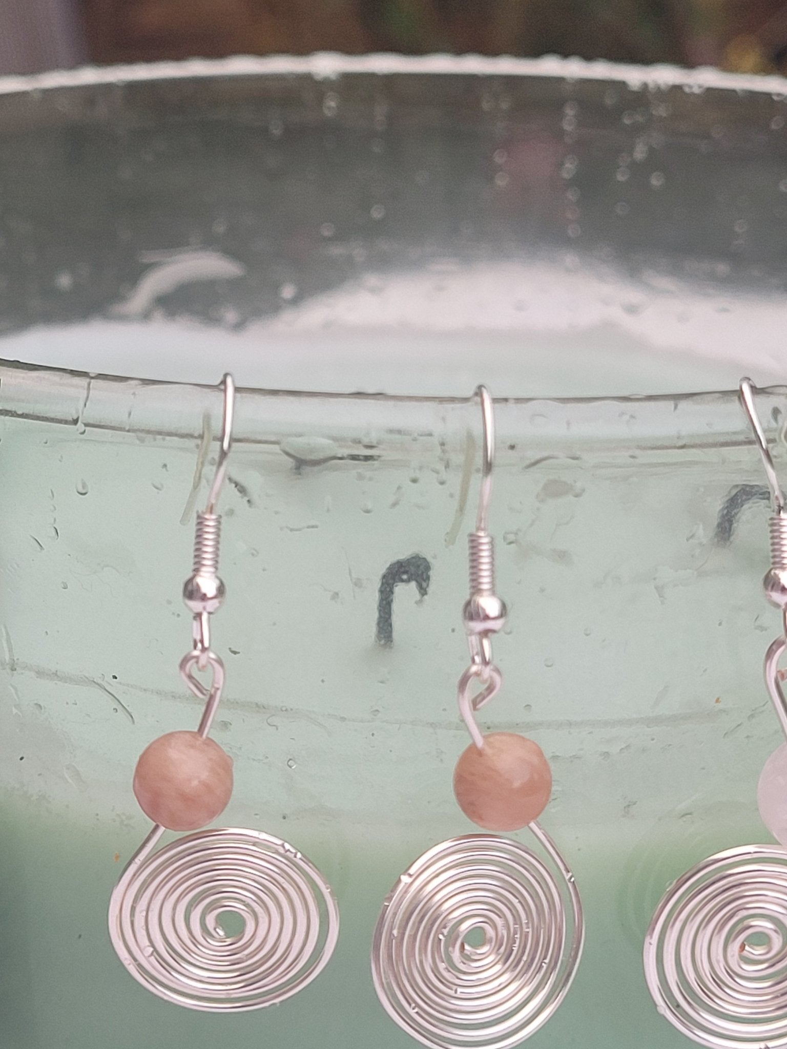 Newgrange Earrings - Sunstone - Daonna Designs