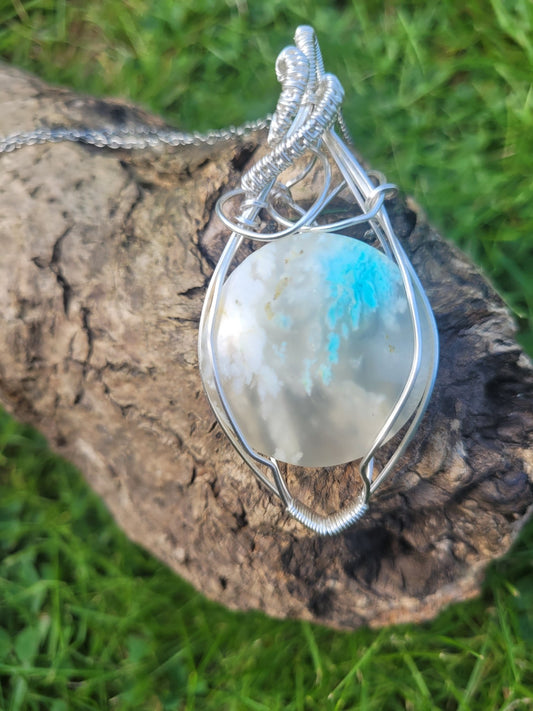 Plume Agate Necklace - Daonna Designs