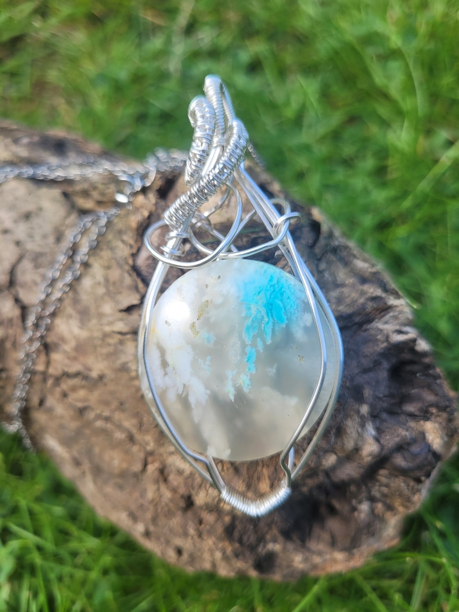 Plume Agate Necklace - Daonna Designs