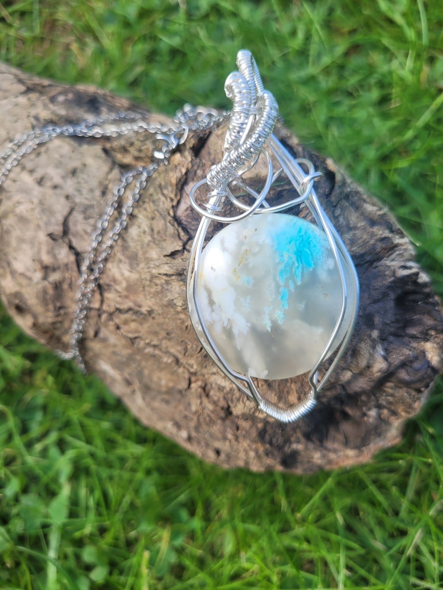 Plume Agate Necklace - Daonna Designs