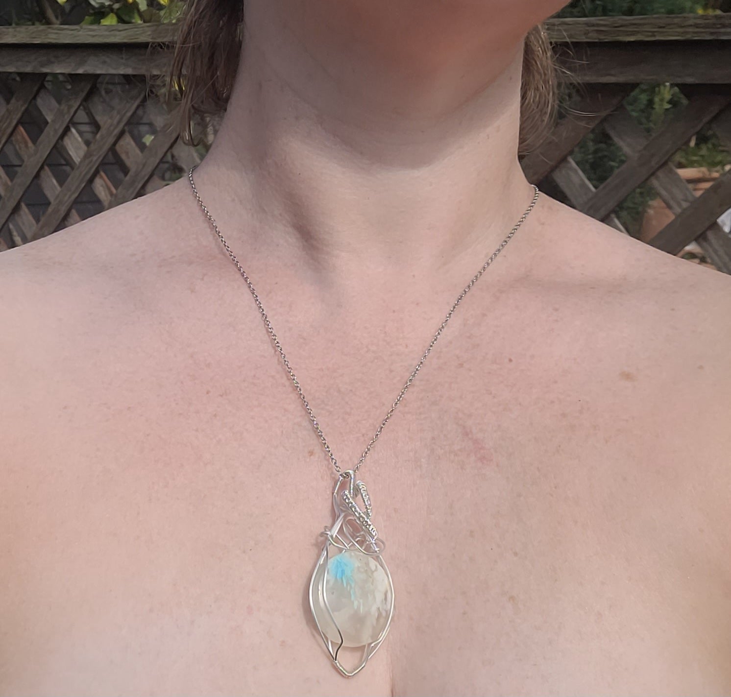 Plume Agate Necklace - Daonna Designs