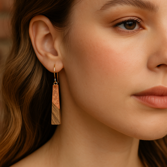 Gráinne Earrings - Orange