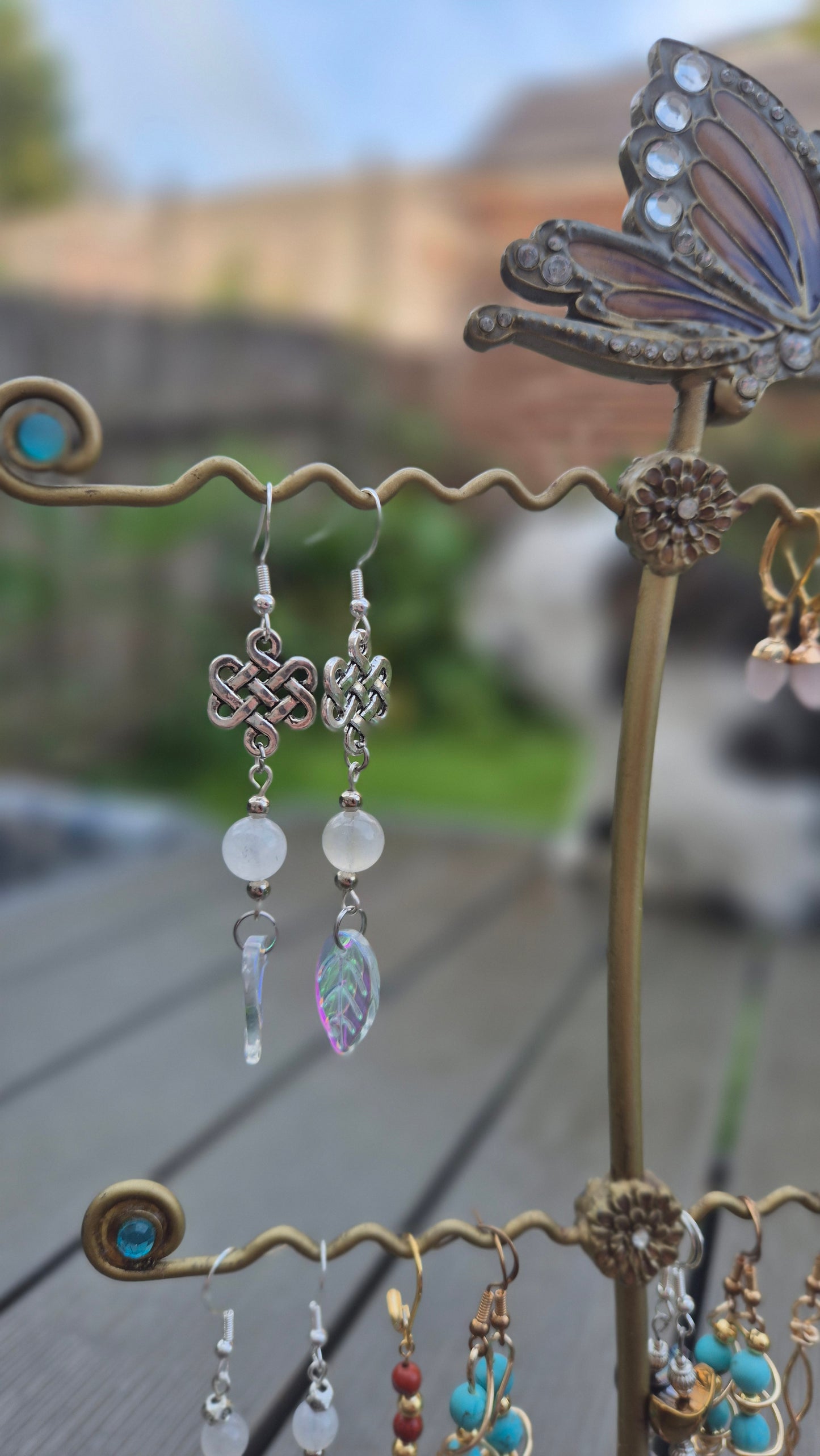 Eternal Bloom Moonstone Earrings