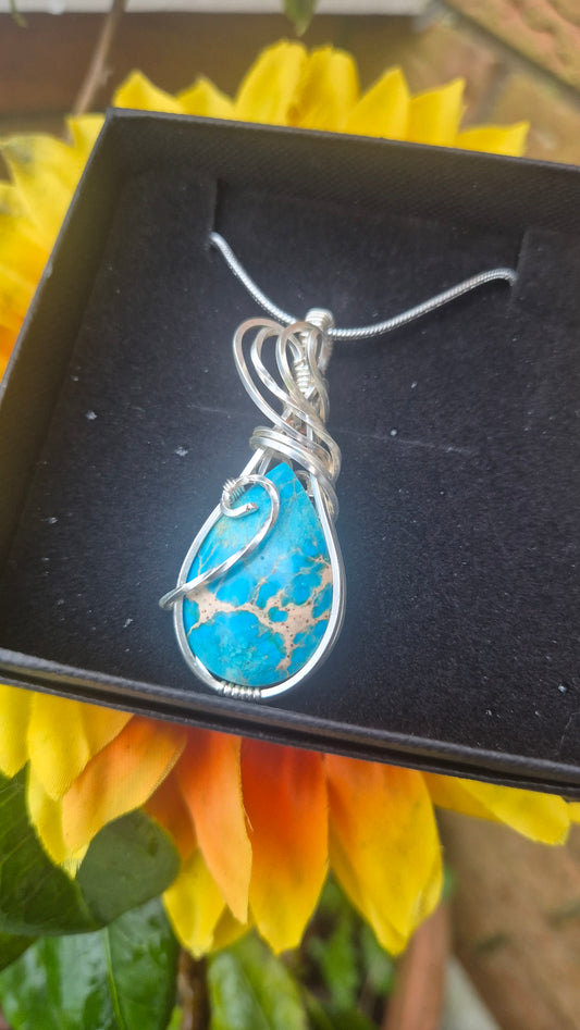 Sea Sediment Jasper Necklace