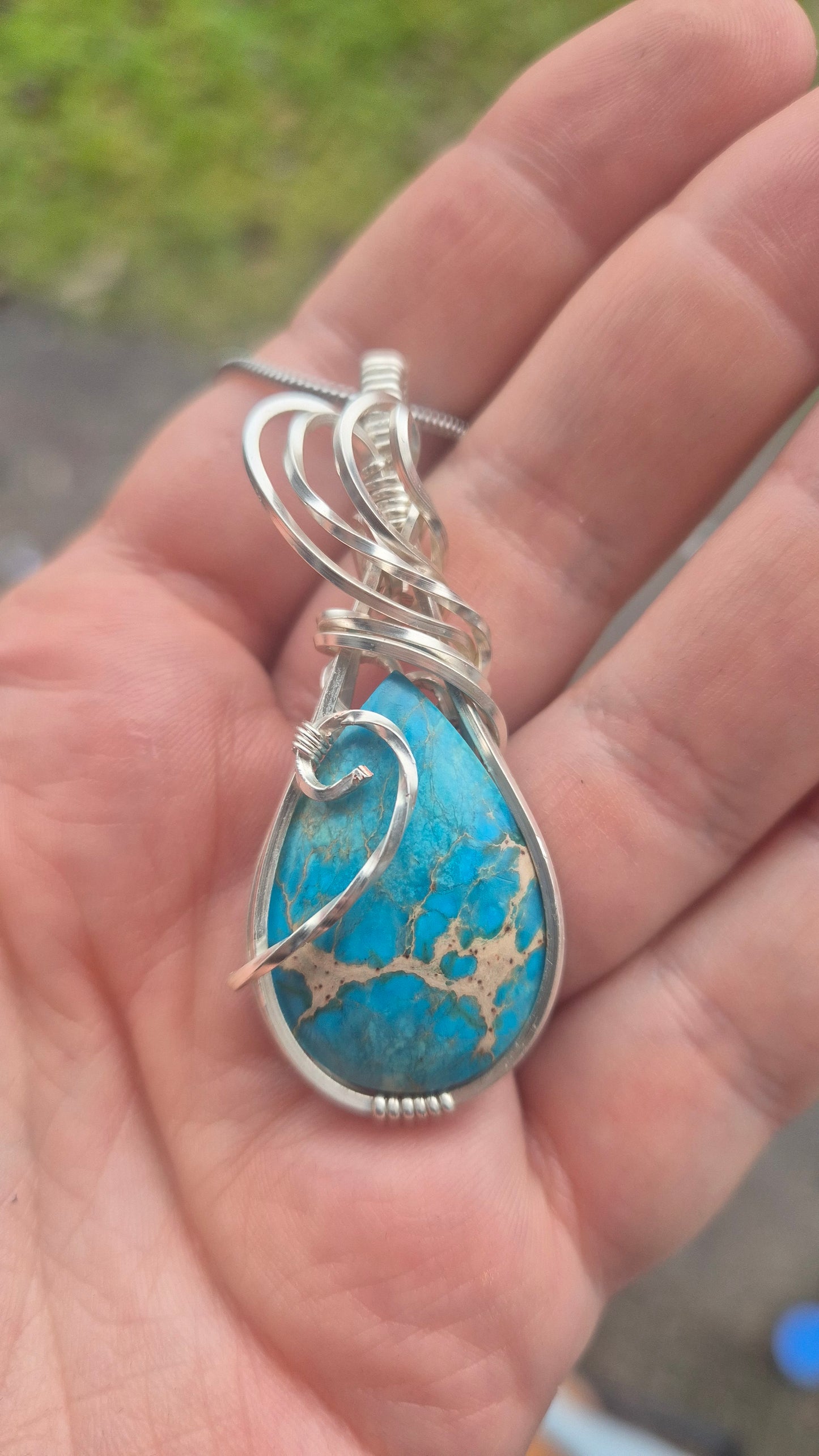 Sea Sediment Jasper Necklace