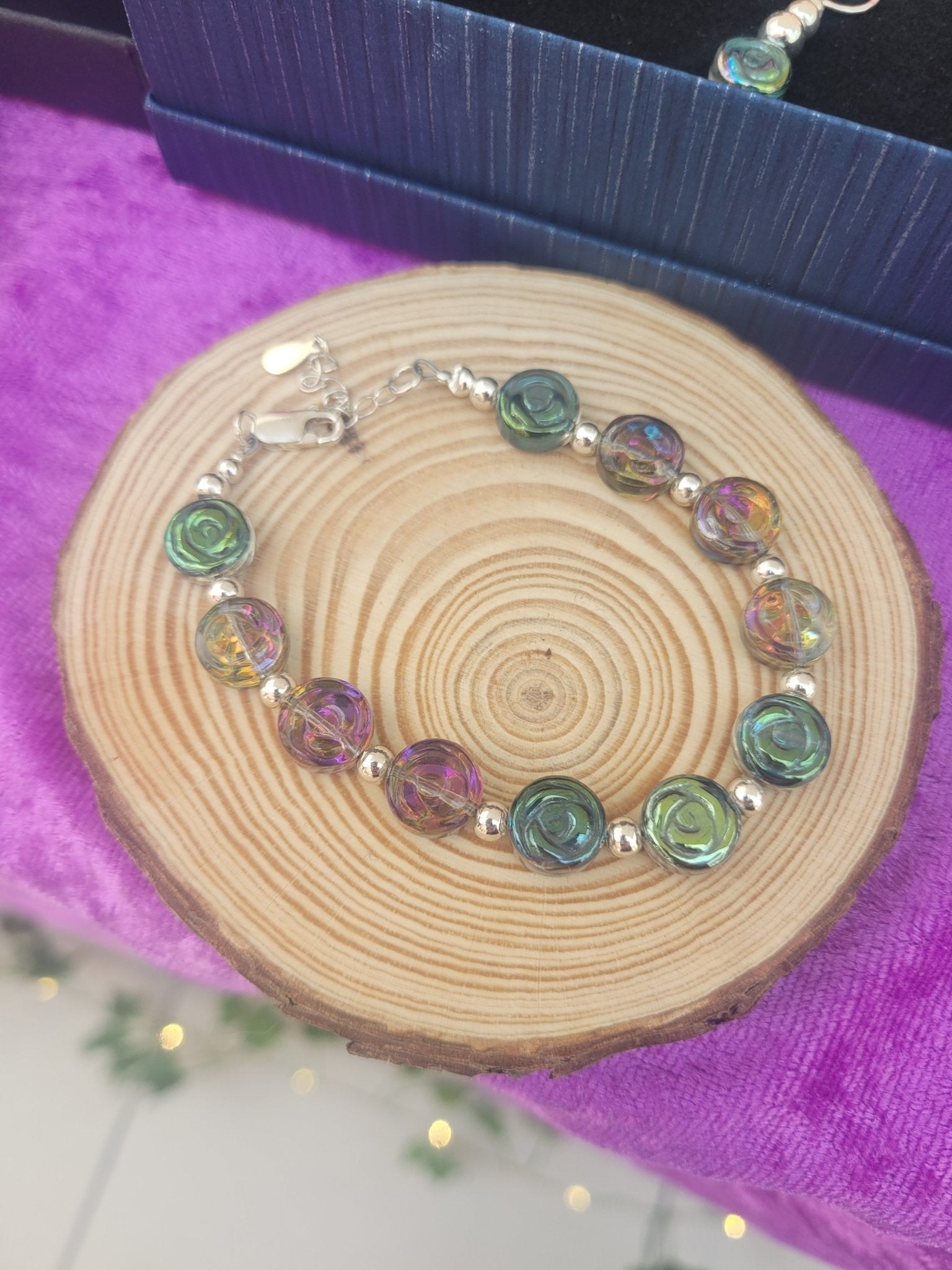 Rose Shimmer Bracelet 925 - Daonna Designs