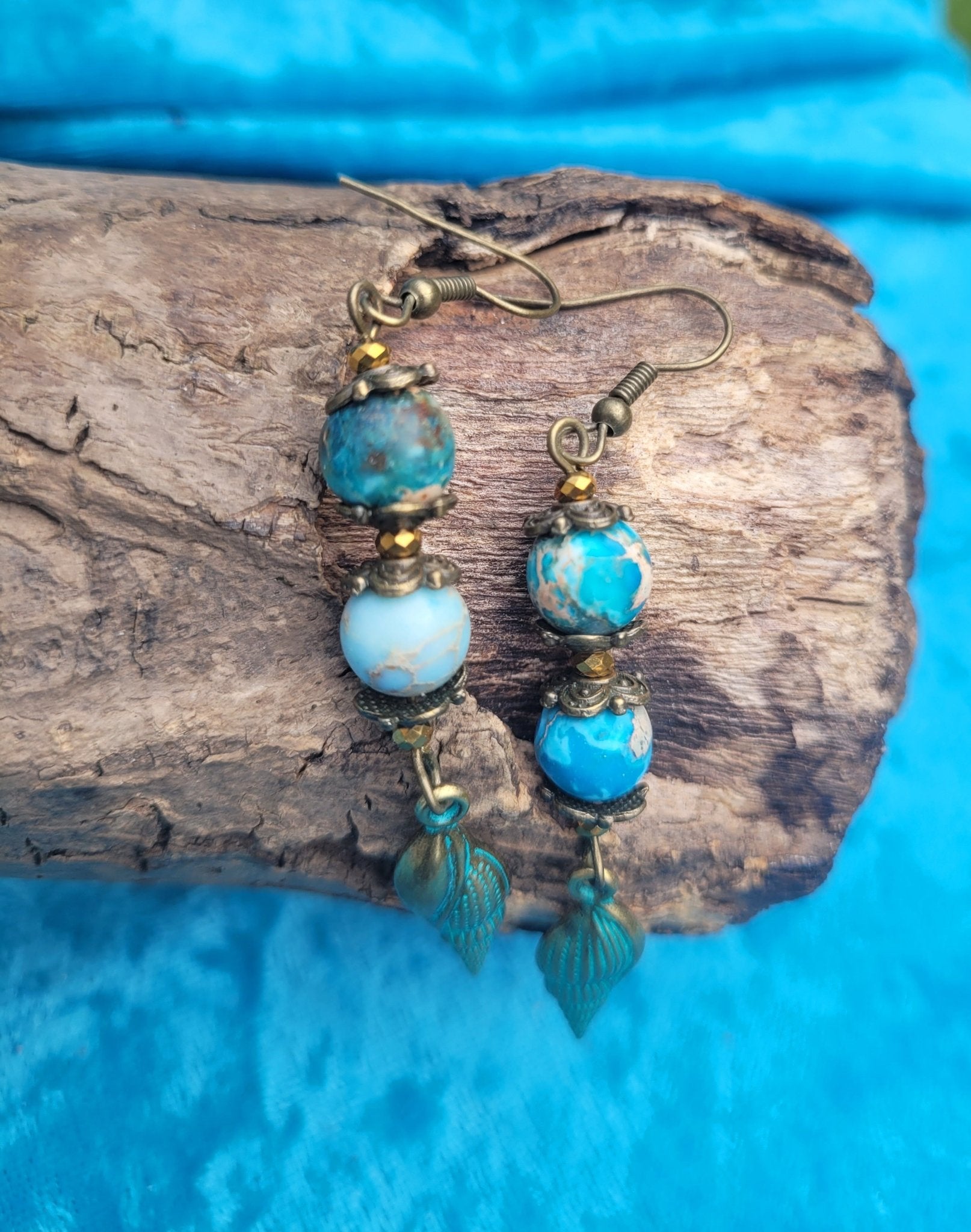 Sea Sediment Shell Earrings - Daonna Designs