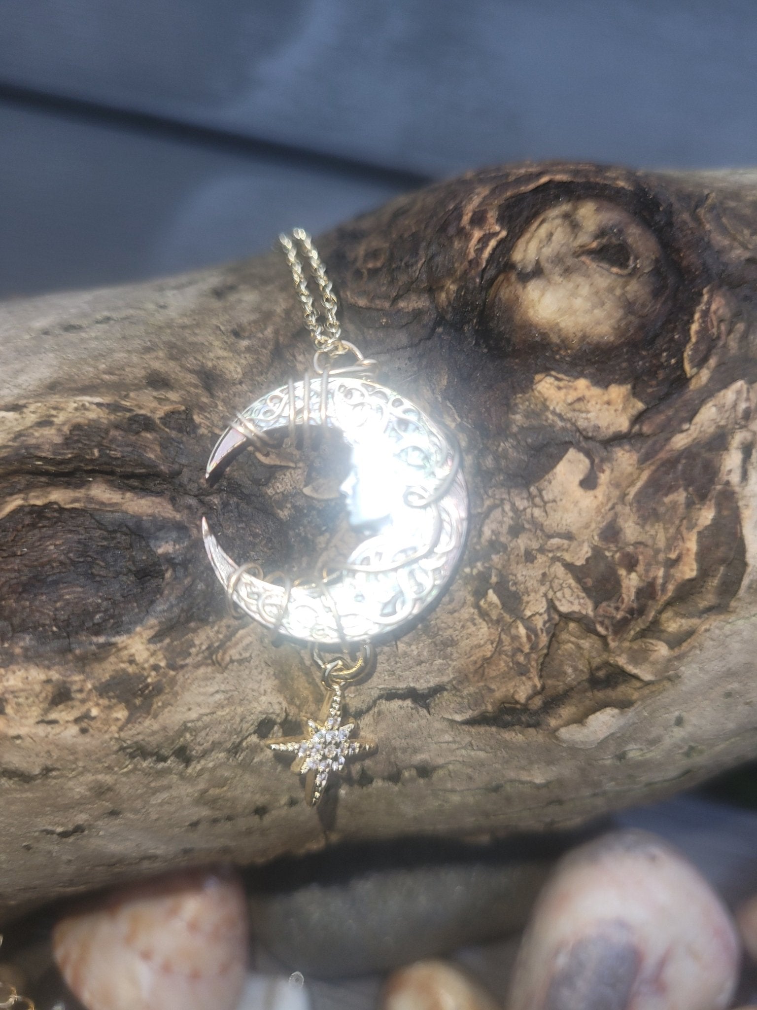 Selene Moon Goddess Necklace - Daonna Designs